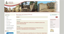 Desktop Screenshot of comune.sorano.gr.it